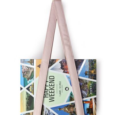 Magazine holder Pure, shimmering pink