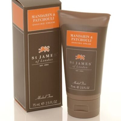 Mandarin & Patchouli Shave Cream Travel