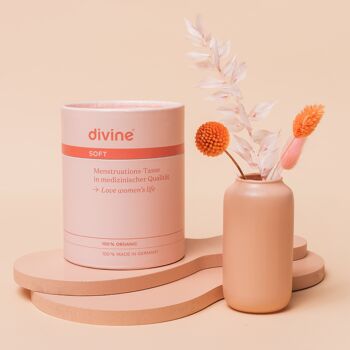 Coupe menstruelle divine / Pretty in Pink / SOFT / Taille L 2