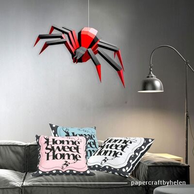 DIY Package Spider – Black Red
