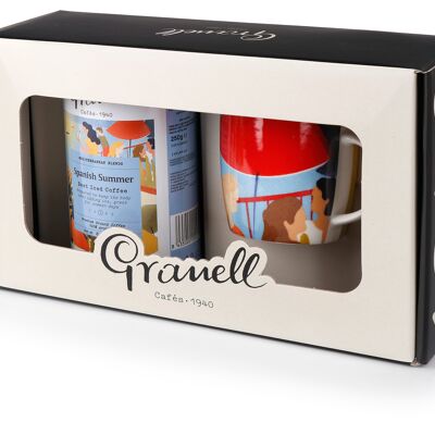 Navidad - Caja Regalo Spanish Summer- Regalo Gourmet para Amantes del Cafe