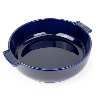 Fuente horno redonda 23 cm, (2,1 Lt) color azul, PEUGEOT