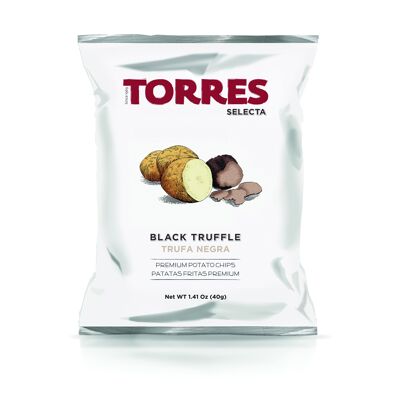 Selecta schwarze Trüffelchips - 40gr