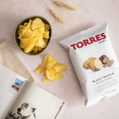 Selecta Black Truffle Chips - 125 gr