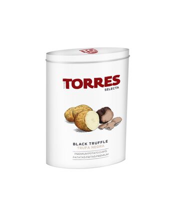 Chips de pommes de terre à la truffe noire en conserve Selecta - 40 gr 2