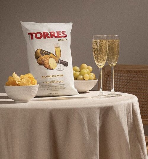 Patatas Fritas Selecta Sabor Vino Espumoso - 150 gr