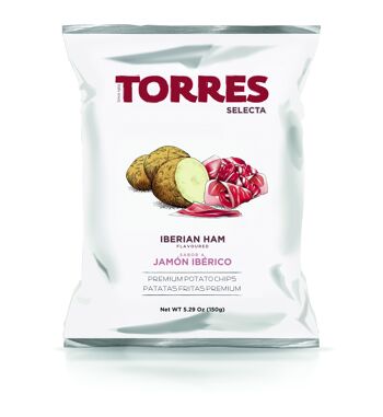 Chips Selecta Saveur Jambon Ibérique - 150 gr 1