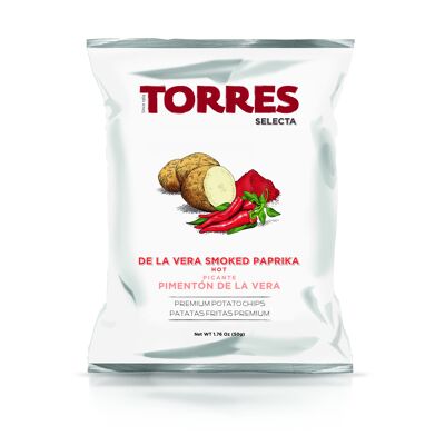 Selecta Chips La Vera Paprika Piccante - 50 gr