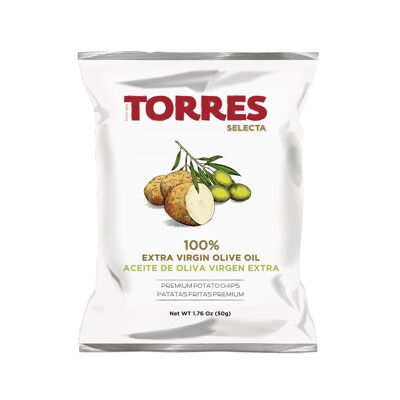Patatas Fritas Selecta 100% Aceite de Oliva Virgen Extra - 50 gr