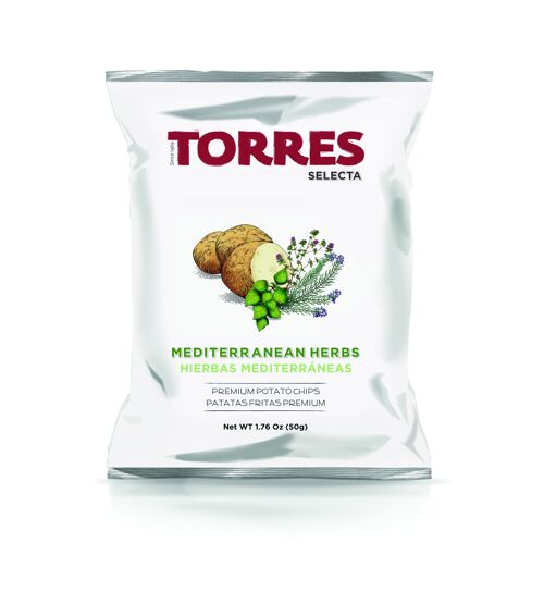 Patatas Fritas Selecta Hierbas Mediterráneas - 50 gr