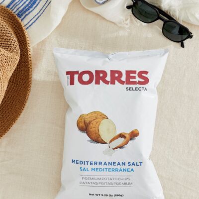 Selecta Chips Sel de Méditerranée - 150 gr