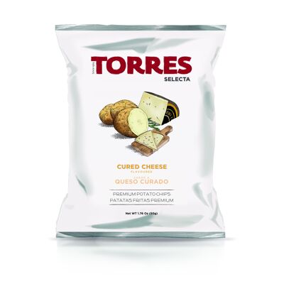 Patatas Fritas Selecta Sabor Queso Curado - 50 gr