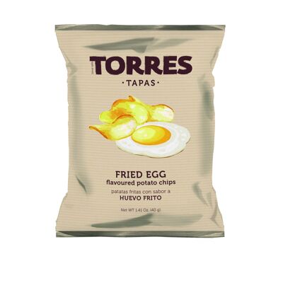 Chips Tapas Saveur Oeuf Frit - 40 gr