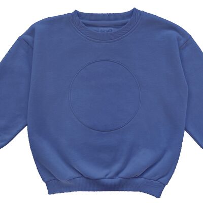 Blaues kreatives Sweatshirt der guten Nacht