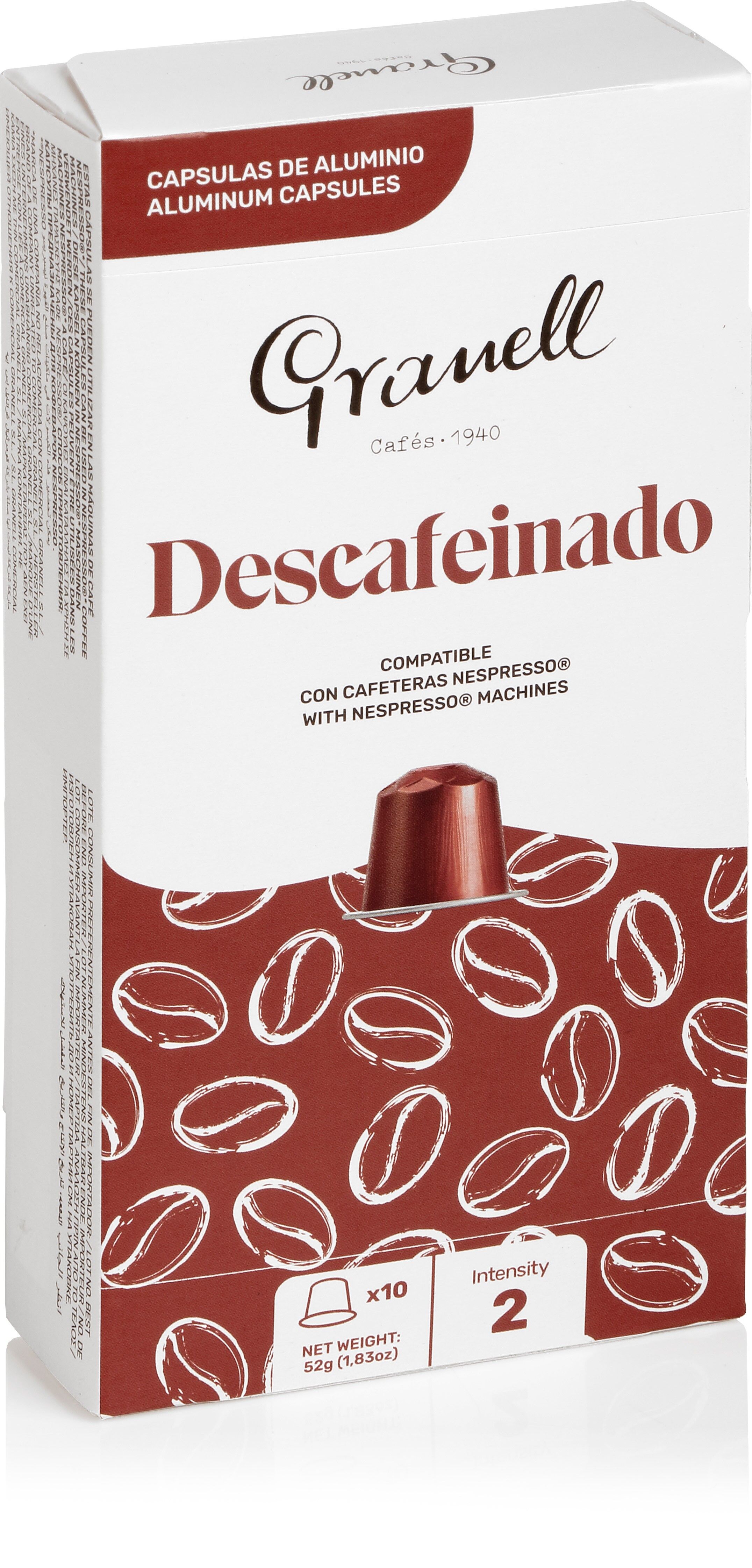 Daily Blends | Capsulas Compatibles Nespresso Aluminio Descafeinado
