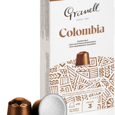 Rich Espresso Colombia | Colombian Coffee Capsules Compatible Nespresso Aluminum