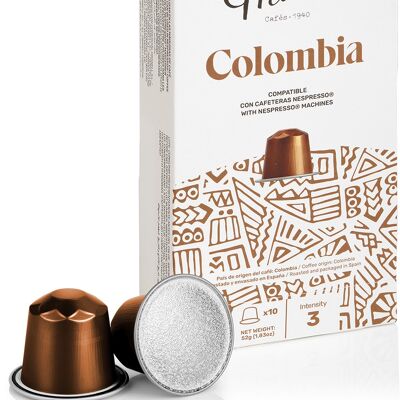 Espresso Rico Colombia | Cafe Colombiano Capsulas Compatibles Nespresso Aluminio