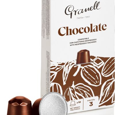 Arômes de café - Espresso Chocolat | Capsules compatibles Nespresso Aluminium