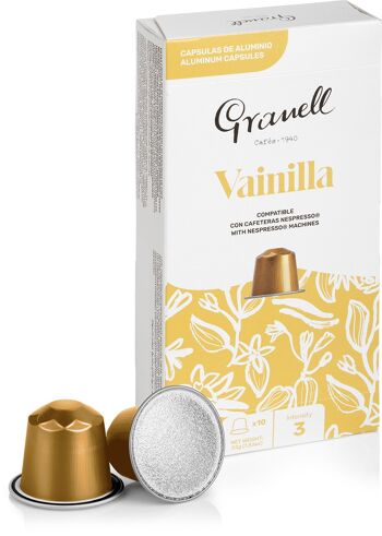 Arômes de café - Espresso Vanille | Capsules compatibles Nespresso Aluminium 1