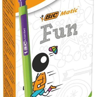 Box of 12 BIC Matic Fun 0 mechanical pencils.7mm