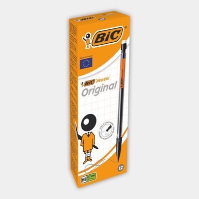 Box mit 12 BIC Matic Original Druckbleistiften (0,7 mm HB)