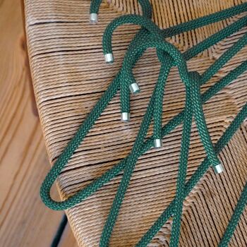 Cintres de corde | Cintre de corde | Lot de 3 - vert sapin 1