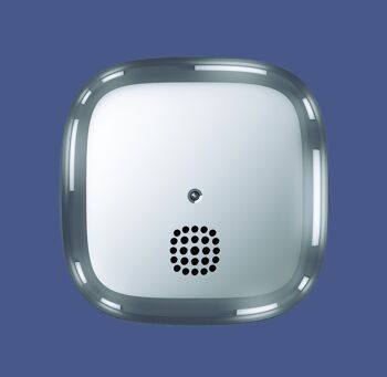 Smoke Alarm / Detecteur de fumee, Kupu 10 Chrome (not fabric) 1
