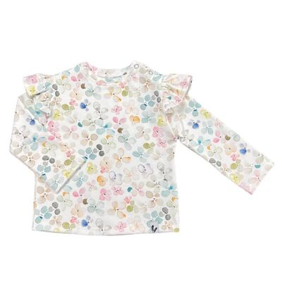 Longsleeve ruffle blossom