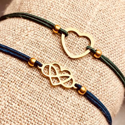Bracelet élastique Infinity Love