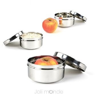 Boite alimentaire 100% inox - La Ronde 3 3