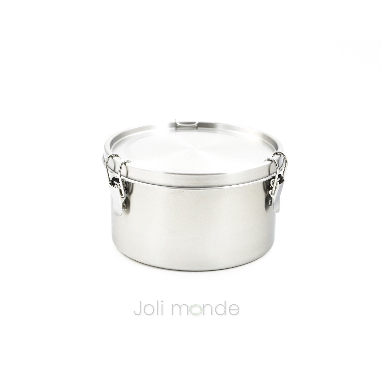 Waterproof stainless steel lunch box - La Retro Large . Diameter 16cm