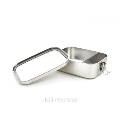 Waterproof stainless steel takeaway lunch box - The stainless steel Bento. 1000ml