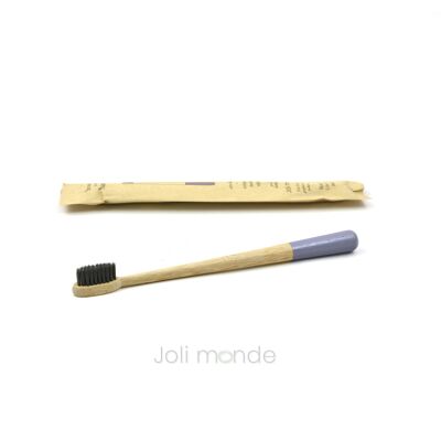 Cepillo de dientes de bambú - RONDOCOLOR - Field lilac