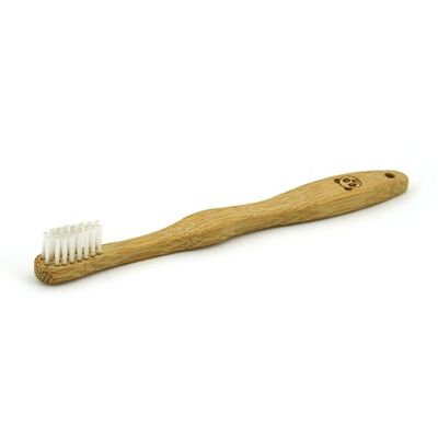 Cepillo de dientes de bambú para niños pequeños