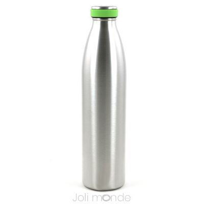 Stainless steel water bottle 1000 ml - The insulated GLOUP