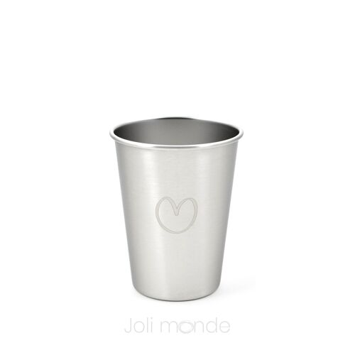 La Timbale inox 350 ml - Coeur