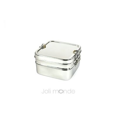 Stainless steel Tiffin - 2-storey square model