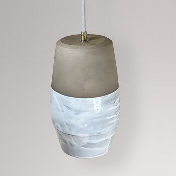 Lampe Waimea Beach White Glaze 5
