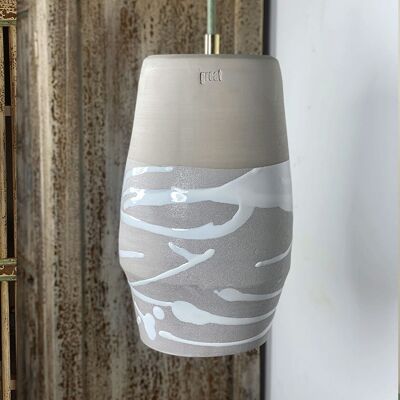 Lampe Waimea Beach White Glaze