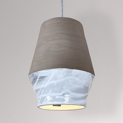 Lampe Makua Beach White Glaze