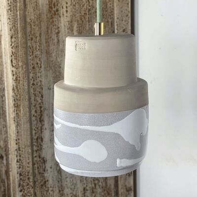 Lampe Banzai Beach White Glaze