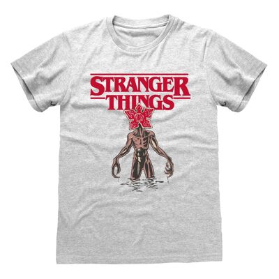 Camiseta Stranger Things Logo Demogorgon Adultos