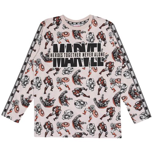 Marvel Comics Heroes Together Never Alone Kids Long Sleeve T-Shirt - 9-10 Years