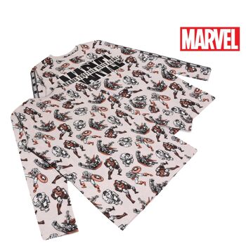 T-shirt manches longues enfant Marvel Comics Heroes Together Never Alone - 12-13 ans 4