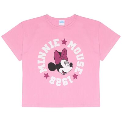 Disney Minnie Mouse 1928 Camiseta extragrande para niña