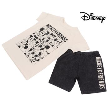 Ensemble short et t-shirt fille Disney Mickey et ses amis - 12-13 ans 4