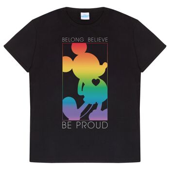 T-shirt Disney Mickey Mouse Pride pour adulte 1