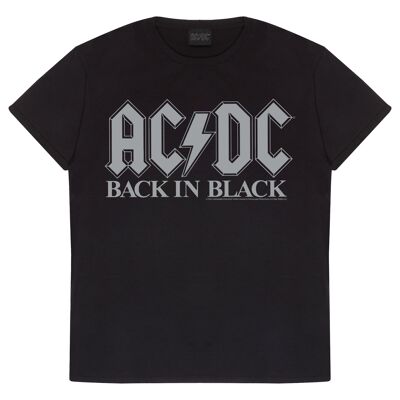 Camiseta AC/DC Back in Black para adulto