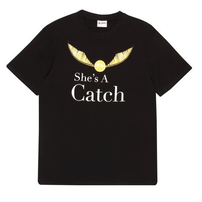 Harry Potter Best Catch Womens Boyfriend Fit T-Shirt