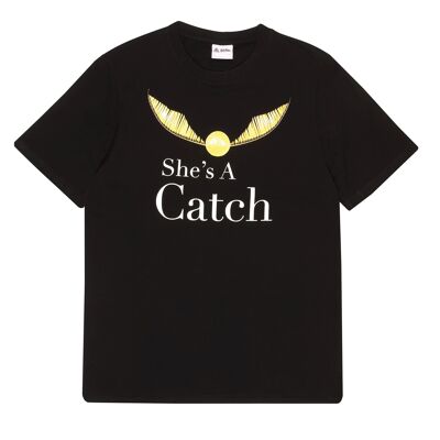 Harry Potter Best Catch Damen Boyfriend Fit T-Shirt